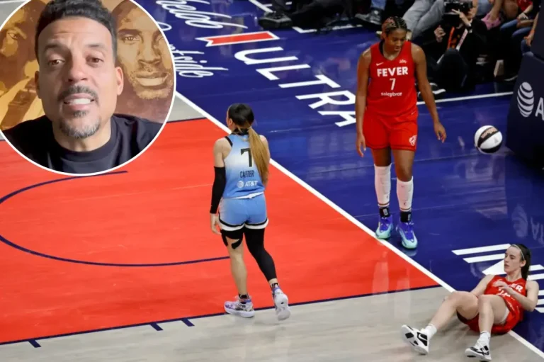 Matt Barnes calls out Caitlin Clark’s Fever teammates after shove: ‘Y’all should be ashamed’