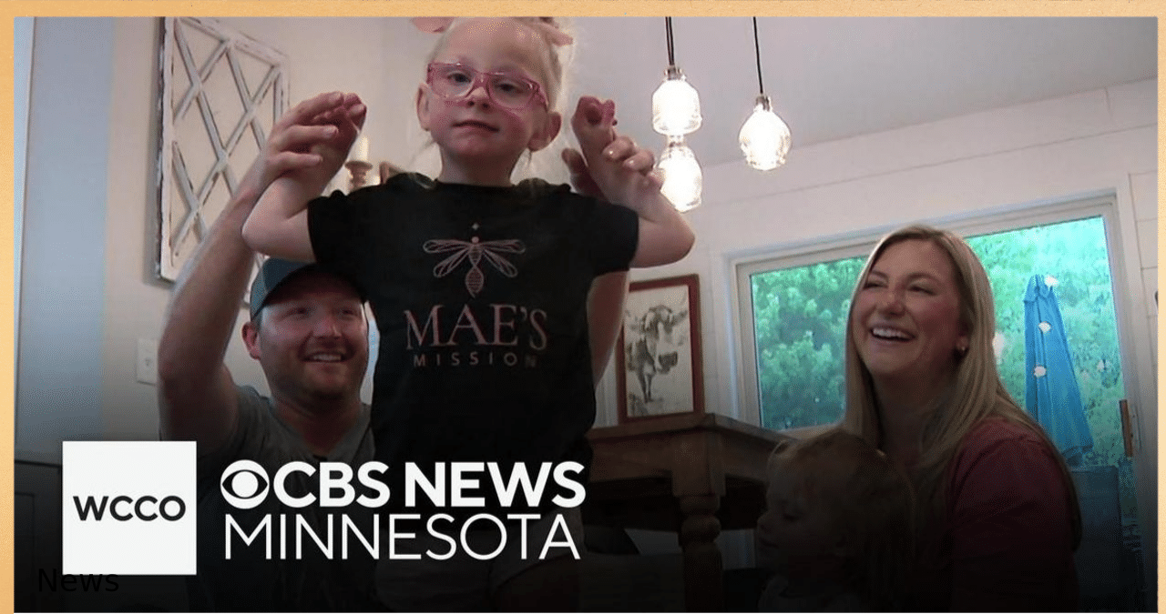 Minnesota family fighting for daughter's ultra-rare genetic mutation