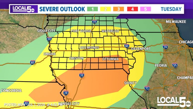 Polk County included in flood watch effecting multiple Iowa counties