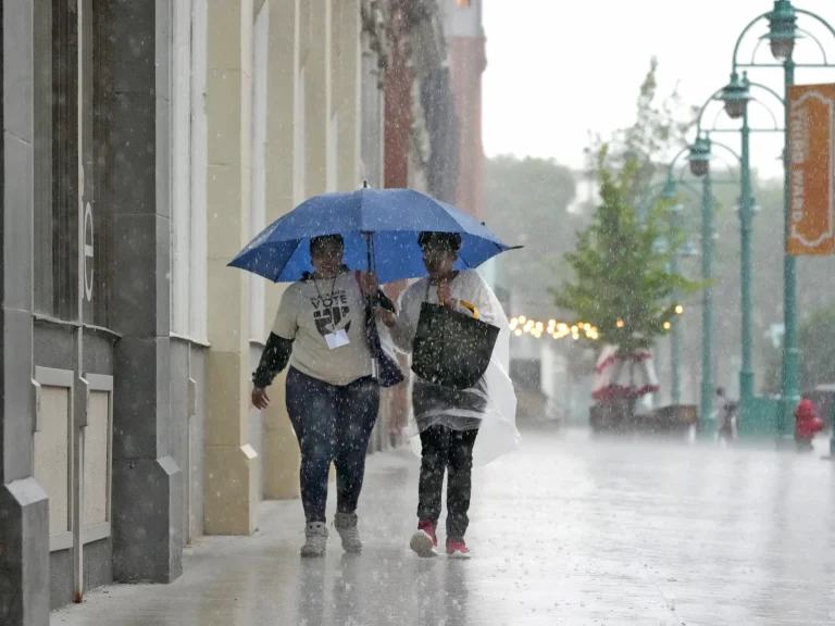 Two rounds of rain and storm