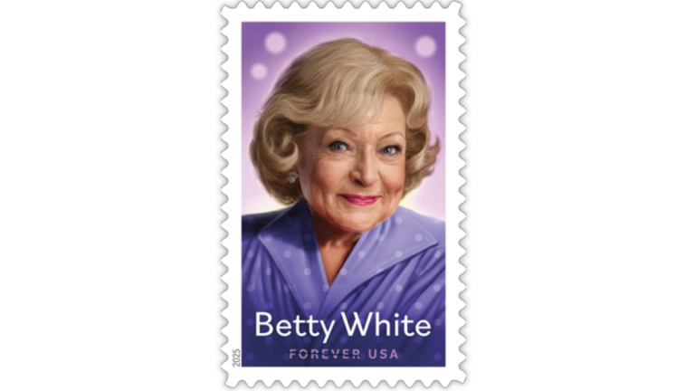 Betty White Stamp