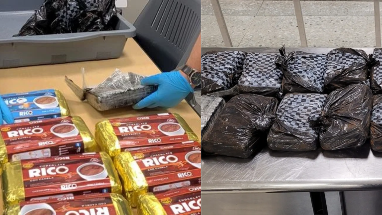 Cocaine Disguised as Hot Chocolate Intercepted at Virginia Airport.